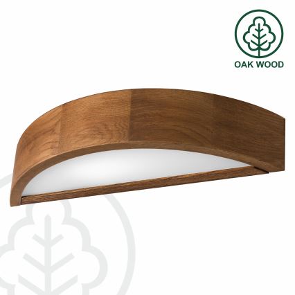 Brilagi - LED Seinavalgusti CARVALHO 1xE27/60W/230V tamm kirss
