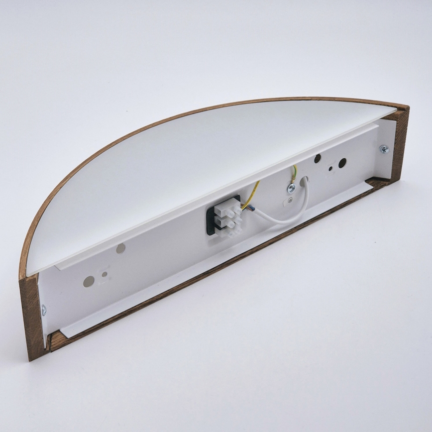 Brilagi - LED Seinavalgusti CARVALHO 1xE27/60W/230V tamm kirss