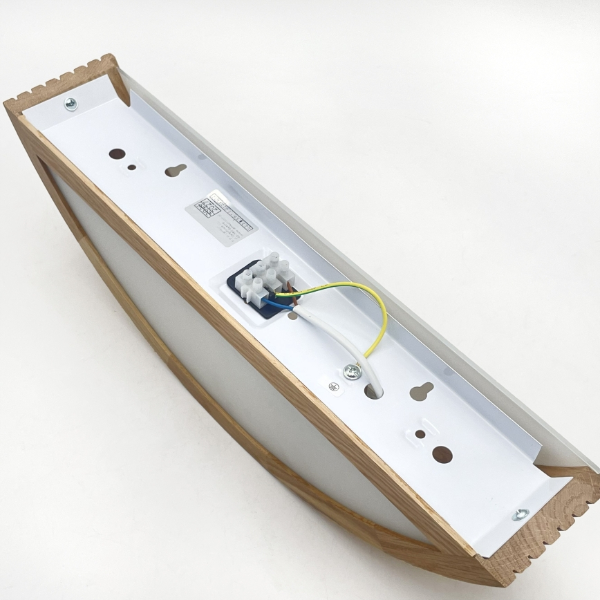 Brilagi - LED-seinavalgusti CARVALHO MODERN 1xE27/60W/230V tamm