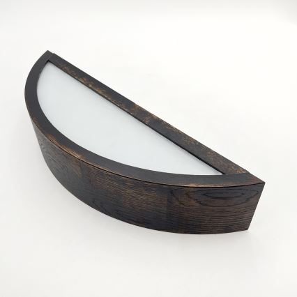 Brilagi - LED seinavalgusti CARVALHO SMOKEY 1xE27/60W/230V tamm