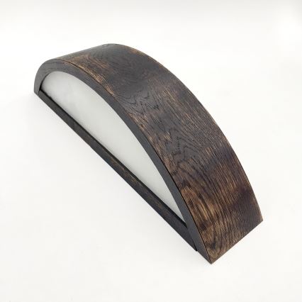 Brilagi - LED seinavalgusti CARVALHO SMOKEY 1xE27/60W/230V tamm