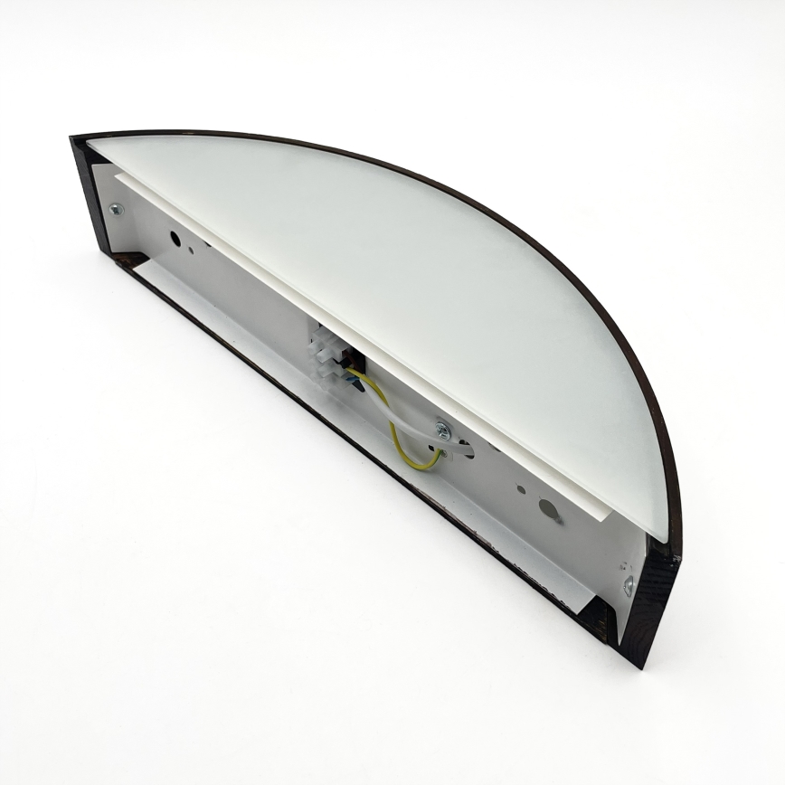 Brilagi - LED seinavalgusti CARVALHO SMOKEY 1xE27/60W/230V tamm