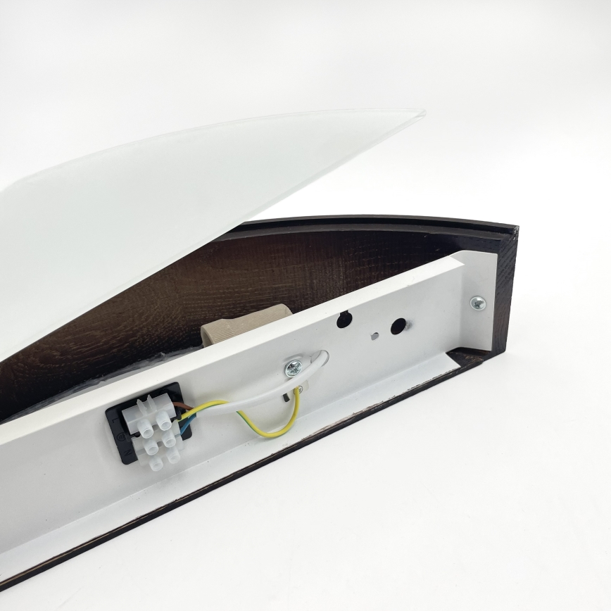 Brilagi - LED seinavalgusti CARVALHO SMOKEY 1xE27/60W/230V tamm