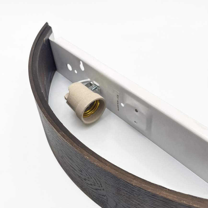 Brilagi - LED seinavalgusti CARVALHO SMOKEY 1xE27/60W/230V tamm