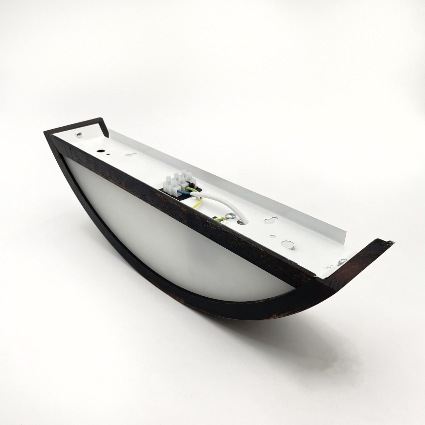 Brilagi - LED seinavalgusti CARVALHO SMOKEY 1xE27/60W/230V tamm