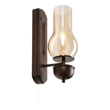 Brilagi - LED Seinavalgusti COTTAGE 1xE14/40W/230V pöök/pruun