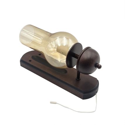 Brilagi - LED Seinavalgusti COTTAGE 1xE14/40W/230V pöök/pruun