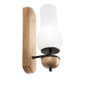 Brilagi - LED Seinavalgusti COTTAGE 1xE14/40W/230V tamm/valge