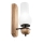 Brilagi - LED Seinavalgusti COTTAGE 1xE14/40W/230V tamm/valge