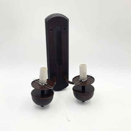 Brilagi - LED Seinavalgusti COTTAGE 2xE14/40W/230V pöök/valge