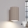 Brilagi - LED-seinavalgusti CRESTO 1xGU10/10W/230V 10 cm taupe