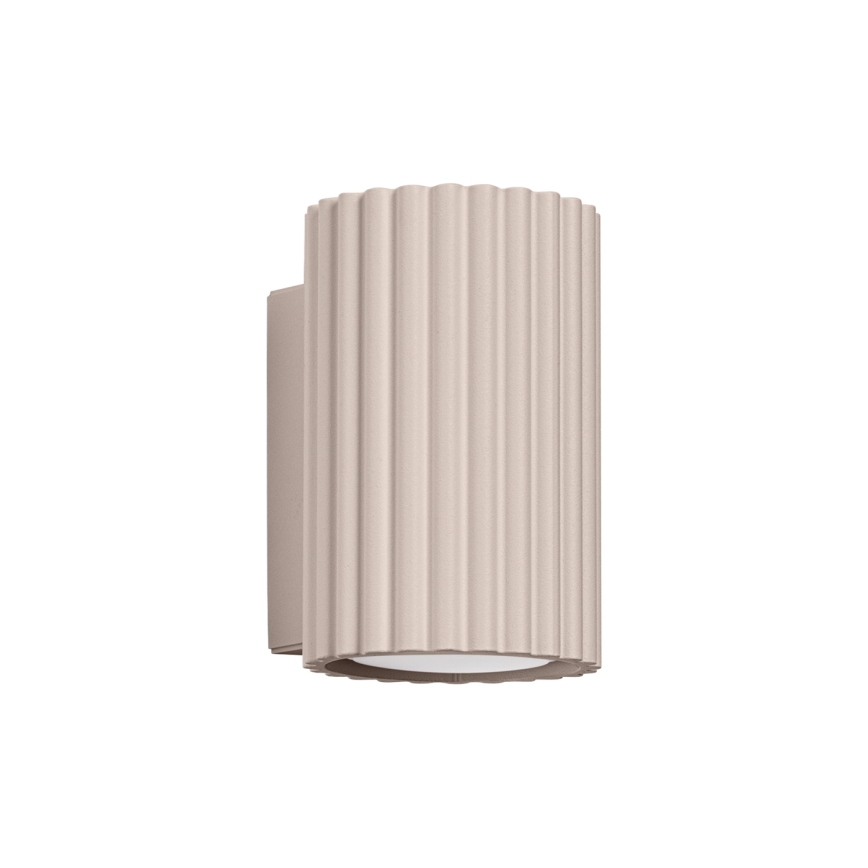 Brilagi - LED-seinavalgusti CRESTO 1xGU10/10W/230V 10 cm taupe
