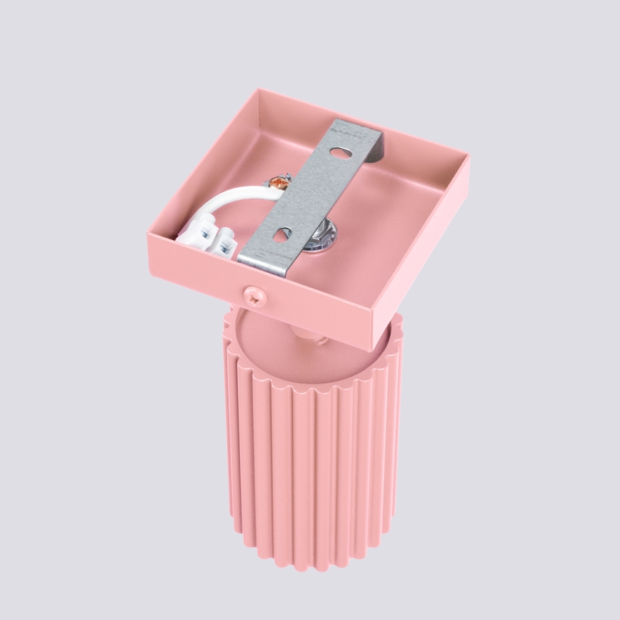 Brilagi - LED-seinavalgusti CRESTO 1xGU10/10W/230V roosa