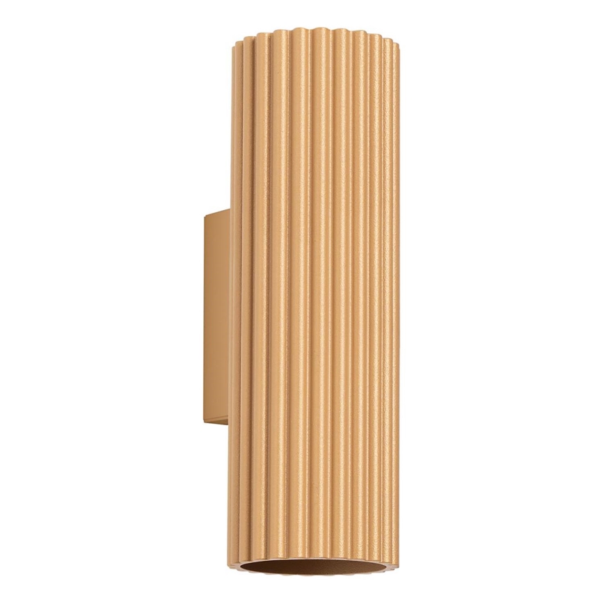 Brilagi - LED-seinavalgusti CRESTO 2xGU10/10W/230V 20 cm kuldne