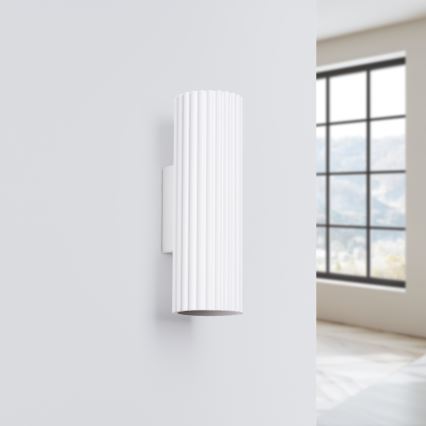 Brilagi - LED-seinavalgusti CRESTO 2xGU10/10W/230V 20 cm valge