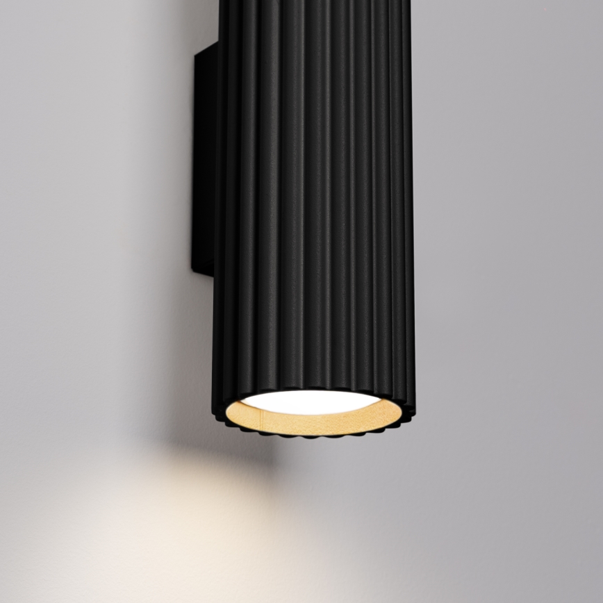 Brilagi - LED seinavalgusti CRESTO 2xGU10/10W/230V 30 cm must