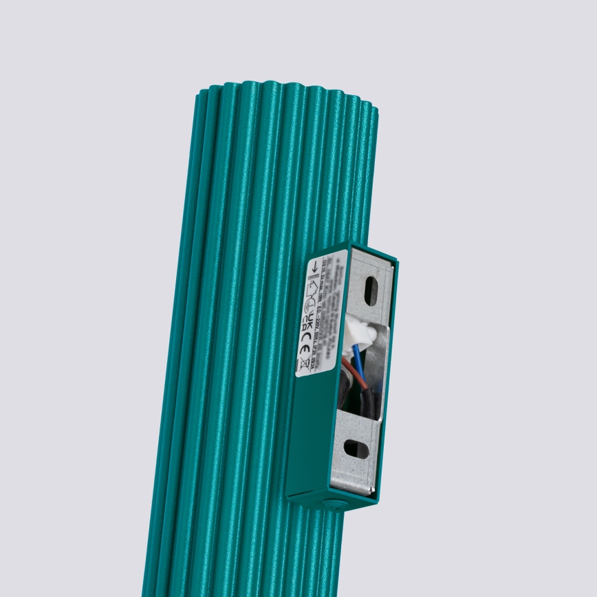 Brilagi - LED seinavalgusti CRESTO 2xGU10/10W/230V 30 cm türkiissinine