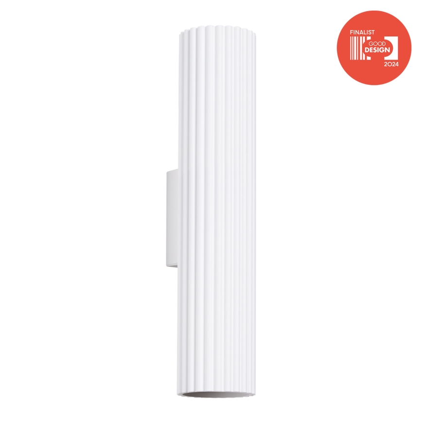 Brilagi - LED-seinavalgusti CRESTO 2×GU10/10W/230V 30 cm valge