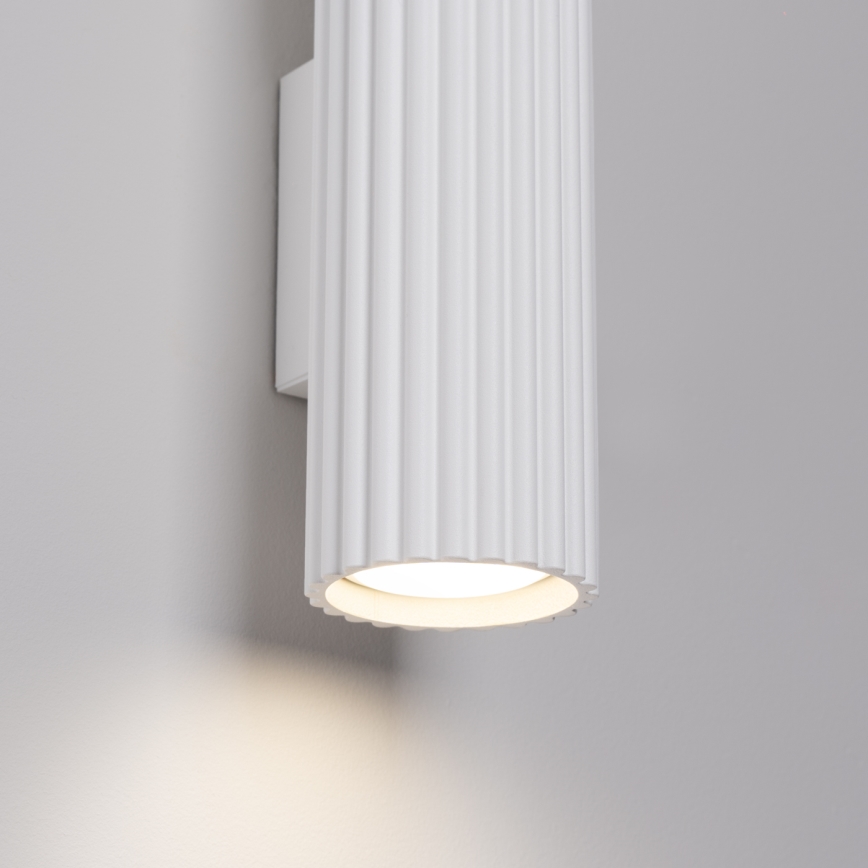 Brilagi - LED-seinavalgusti CRESTO 2×GU10/10W/230V 30 cm valge