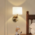 Brilagi - LED Seinavalgusti DAYA 1xE14/40W/230V + LED/3W kreemikas/kuldne