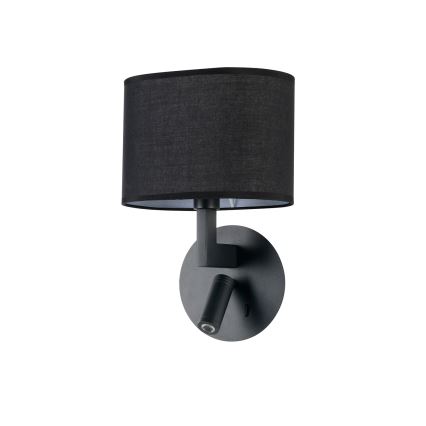 Brilagi - LED Seinavalgusti DAYA 1xE14/40W/230V + LED/3W must