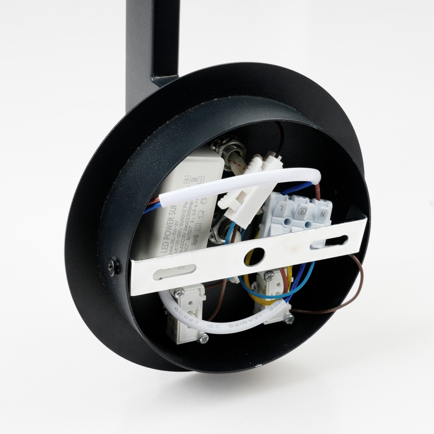 Brilagi - LED Seinavalgusti DAYA 1xE14/40W/230V + LED/3W must