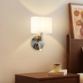 Brilagi - LED Seinavalgusti DAYA 1xE14/40W/230V + LED/3W valge/matt kroom