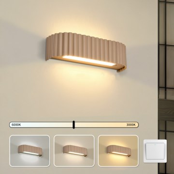 BRILAGI - LED seinavalgusti FALCON MODERN LED/10W/230V 30 cm 3000/4500/6000K beež