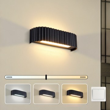 BRILAGI - LED seinavalgusti FALCON MODERN LED/10W/230V 30 cm 3000/4500/6000K must