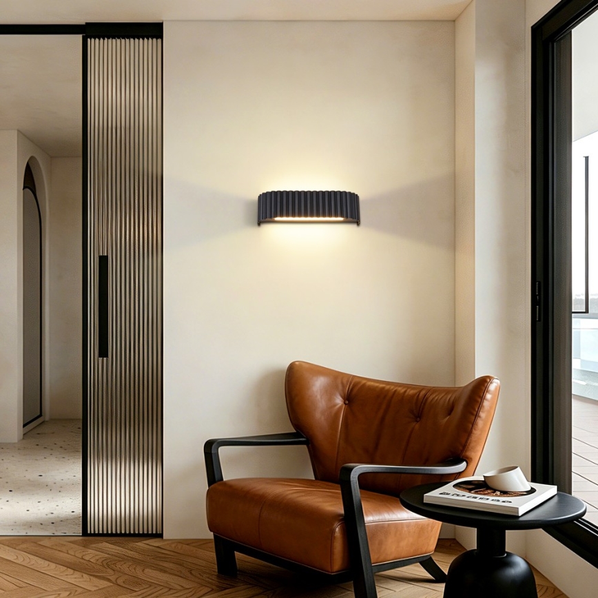 BRILAGI - LED seinavalgusti FALCON MODERN LED/10W/230V 30 cm 3000/4500/6000K must