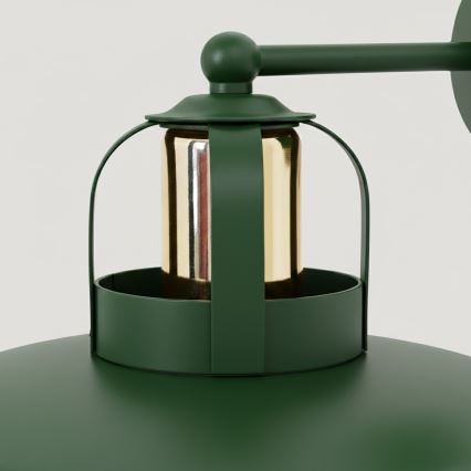 Brilagi - LED Seinavalgusti FLAMENGO 1xE27/60W/230V roheline