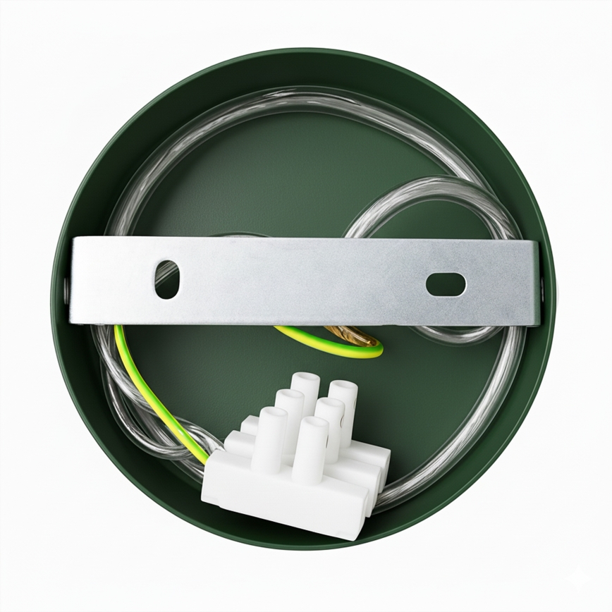 Brilagi - LED Seinavalgusti FLAMENGO 1xE27/60W/230V roheline