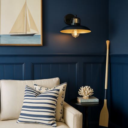 Brilagi - LED Seinavalgusti FLAMENGO 1xE27/60W/230V sinine