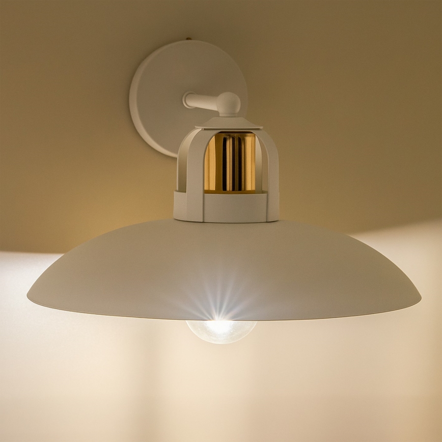 Brilagi - LED Seinavalgusti FLAMENGO 1xE27/60W/230V valge