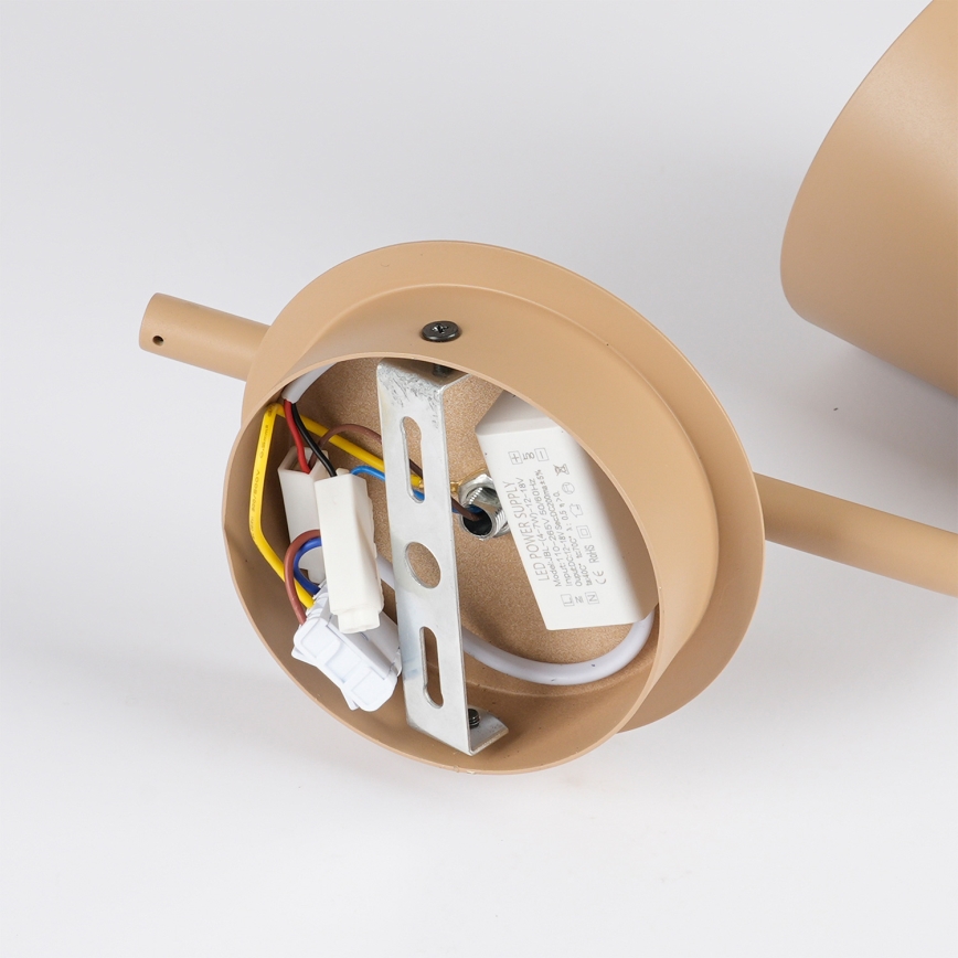 Brilagi - LED seinavalgusti LUCERA LED/3W/230V beež