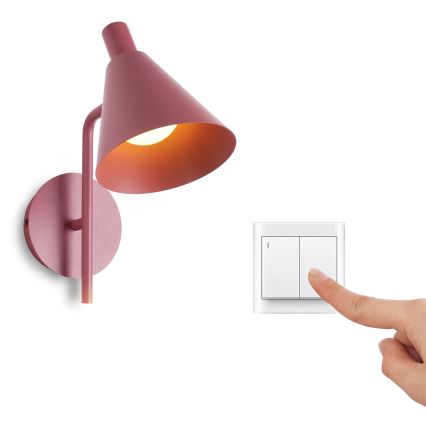 Brilagi - LED Seinavalgusti LUCERA LED/3W/230V burgundia
