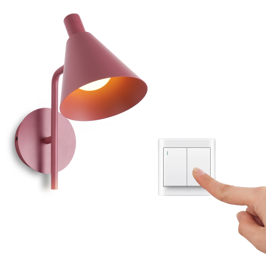Brilagi - LED Seinavalgusti LUCERA LED/3W/230V burgundia