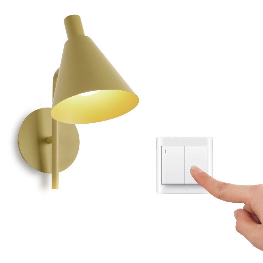 Brilagi - LED Seinavalgusti LUCERA LED/3W/230V kollane