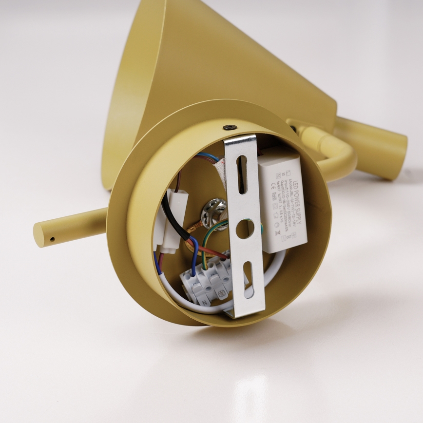 Brilagi - LED Seinavalgusti LUCERA LED/3W/230V kollane