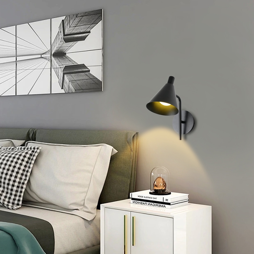 Brilagi - LED Seinavalgusti LUCERA LED/3W/230V must