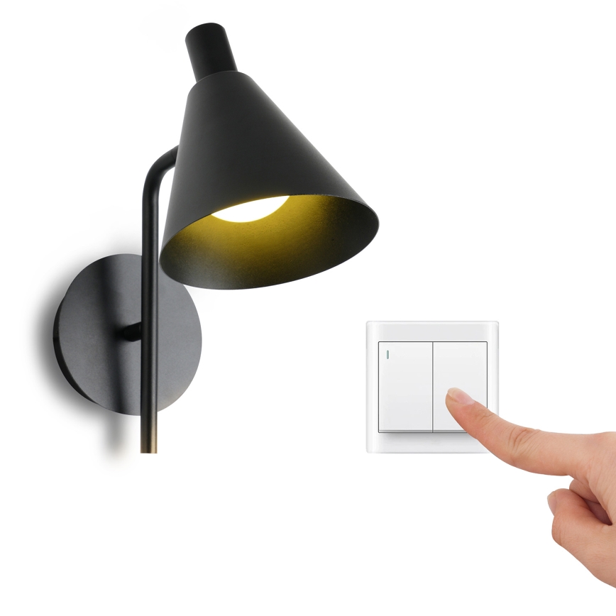Brilagi - LED Seinavalgusti LUCERA LED/3W/230V must