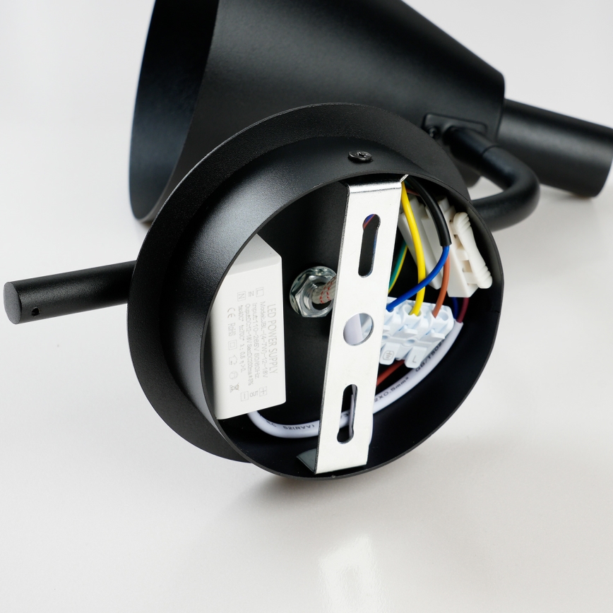Brilagi - LED Seinavalgusti LUCERA LED/3W/230V must