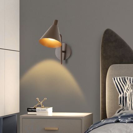 Brilagi - LED Seinavalgusti LUCERA LED/3W/230V pruun