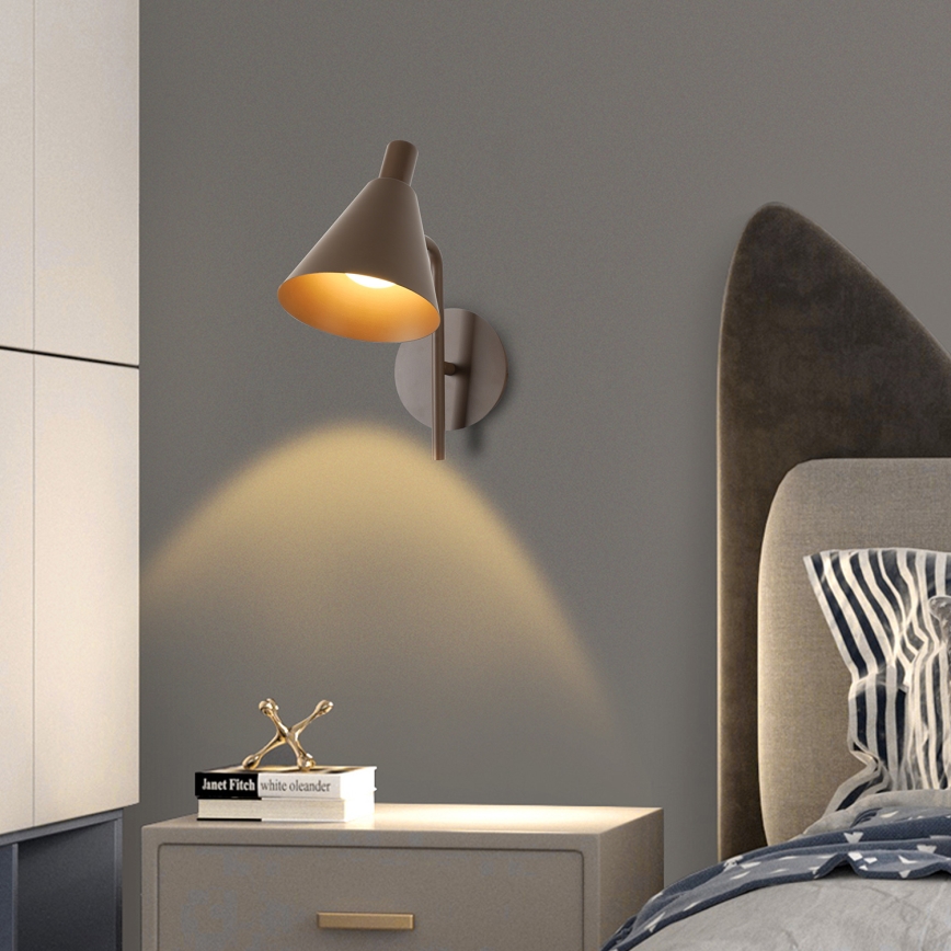 Brilagi - LED Seinavalgusti LUCERA LED/3W/230V pruun