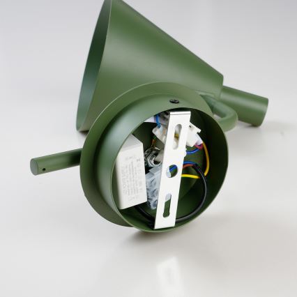 Brilagi - LED Seinavalgusti LUCERA LED/3W/230V roheline