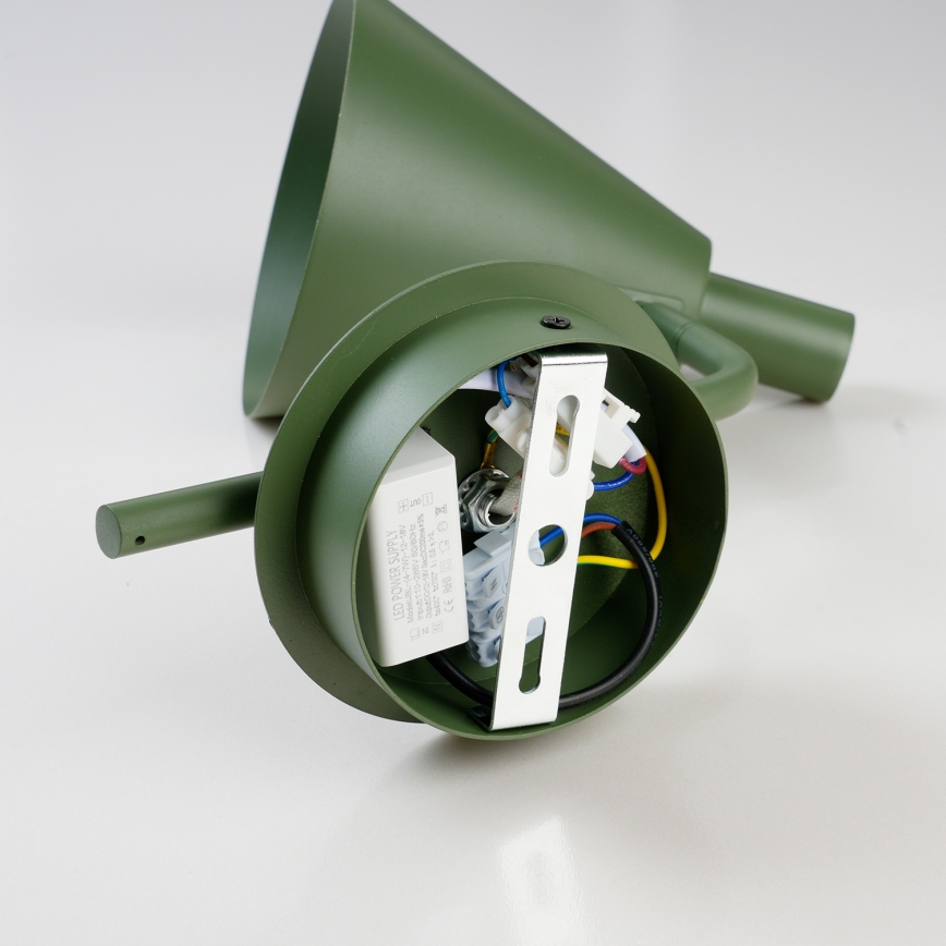 Brilagi - LED Seinavalgusti LUCERA LED/3W/230V roheline