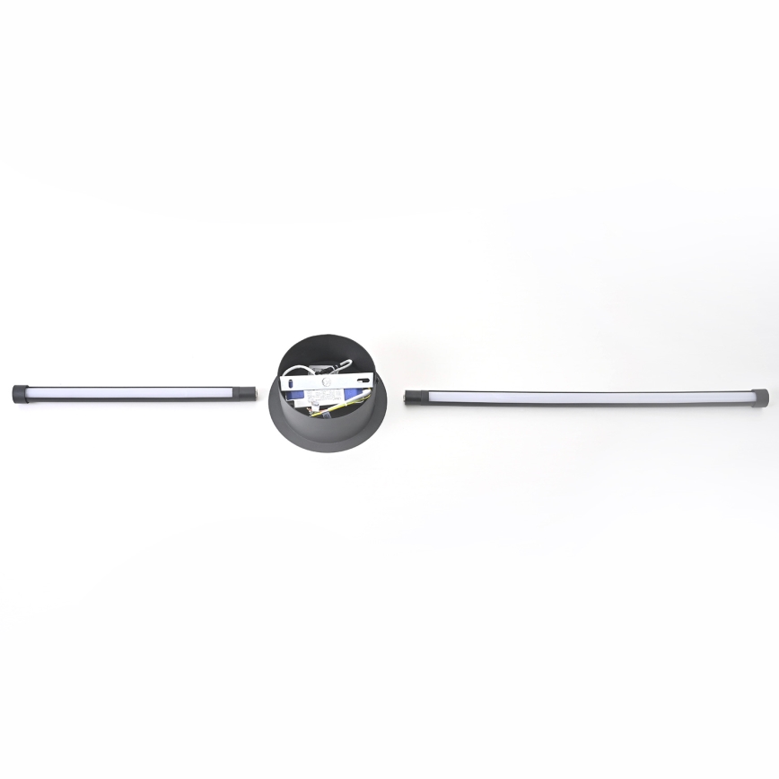 Brilagi - LED Seinavalgusti LUGO DUE LED/9W/230V must