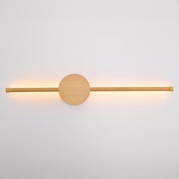 Brilagi - LED Seinavalgusti LUGO DUE LED/9W/230V tammepuidu kaunistus