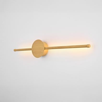 Brilagi - LED Seinavalgusti LUGO DUE LED/9W/230V tammepuidu kaunistus