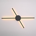 Brilagi - LED Seinavalgusti LUGO QUATTRO LED/16W/230V must